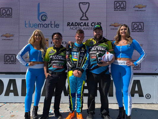 Austin Riley is on the Podium at Road America