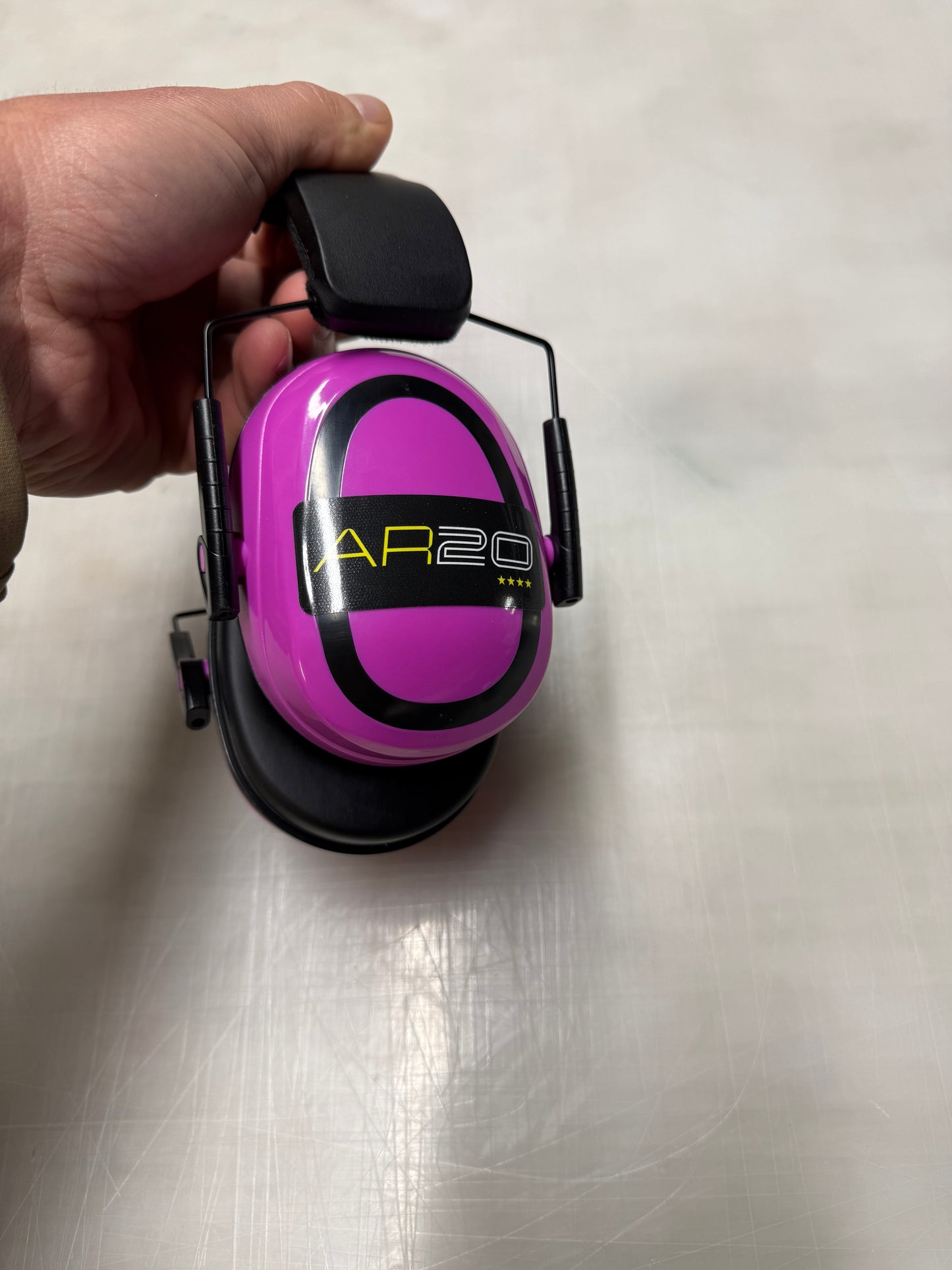 Racing With Autism Ear Protection Hot Pink