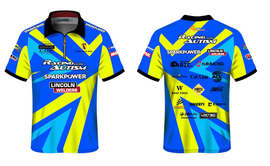 2024 Racing With Autism Crew Shirt IN STOCK NOW