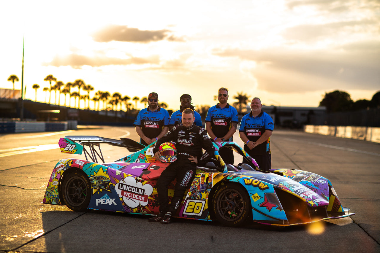 Name on Austin’s Race Car