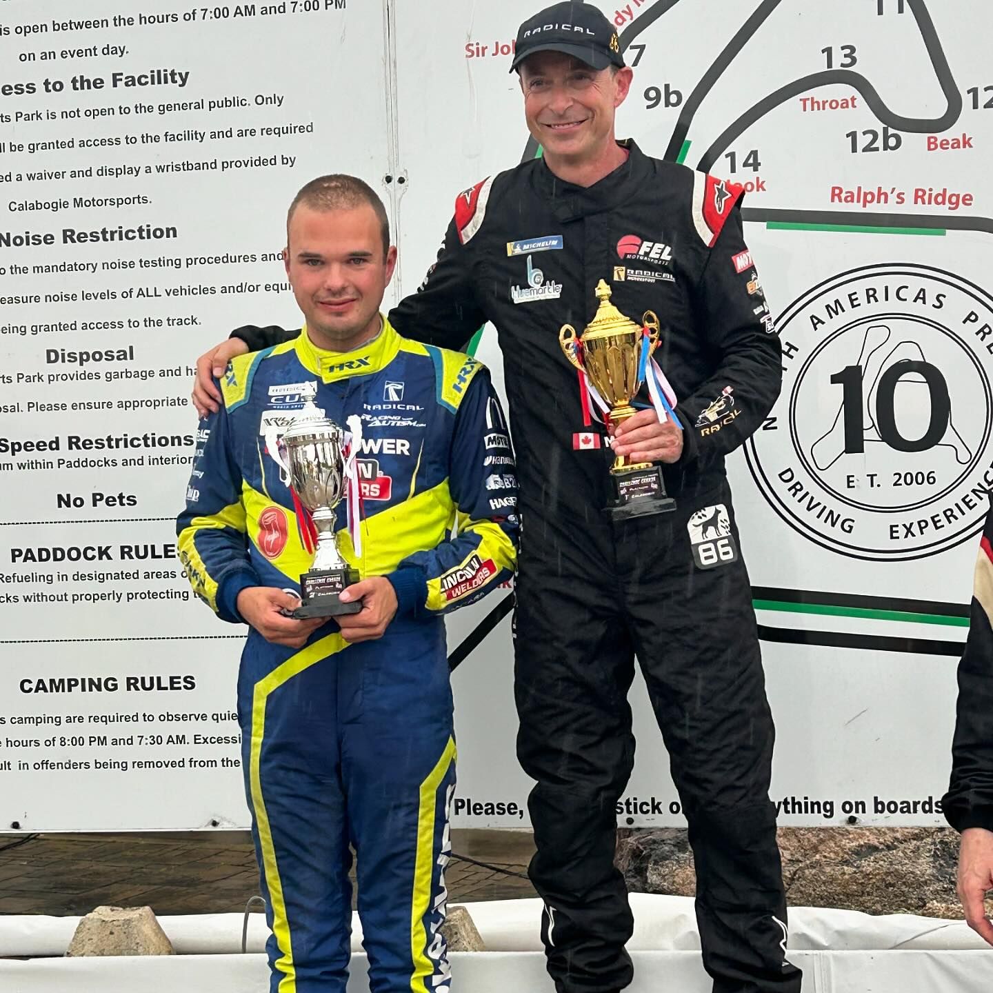 A Wet and Wild Weekend at Calabogie Motorsports Park – Racing With Autism