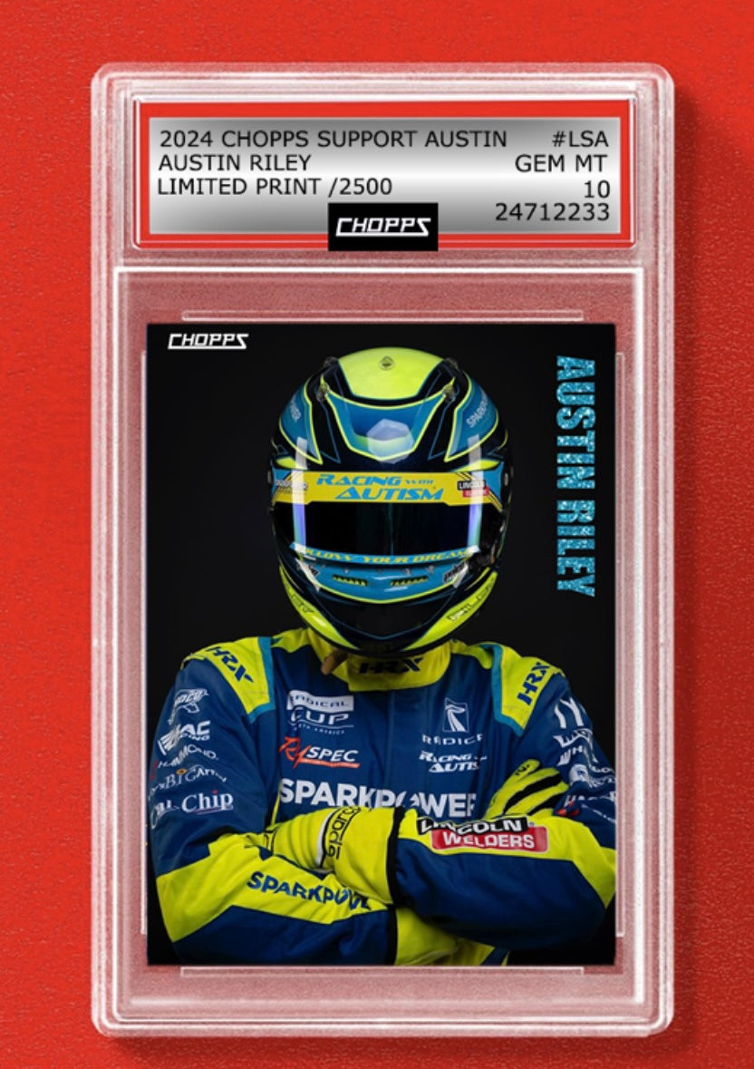 Canadian Collector Card Manufacturer Helps Austin To Keep Racing