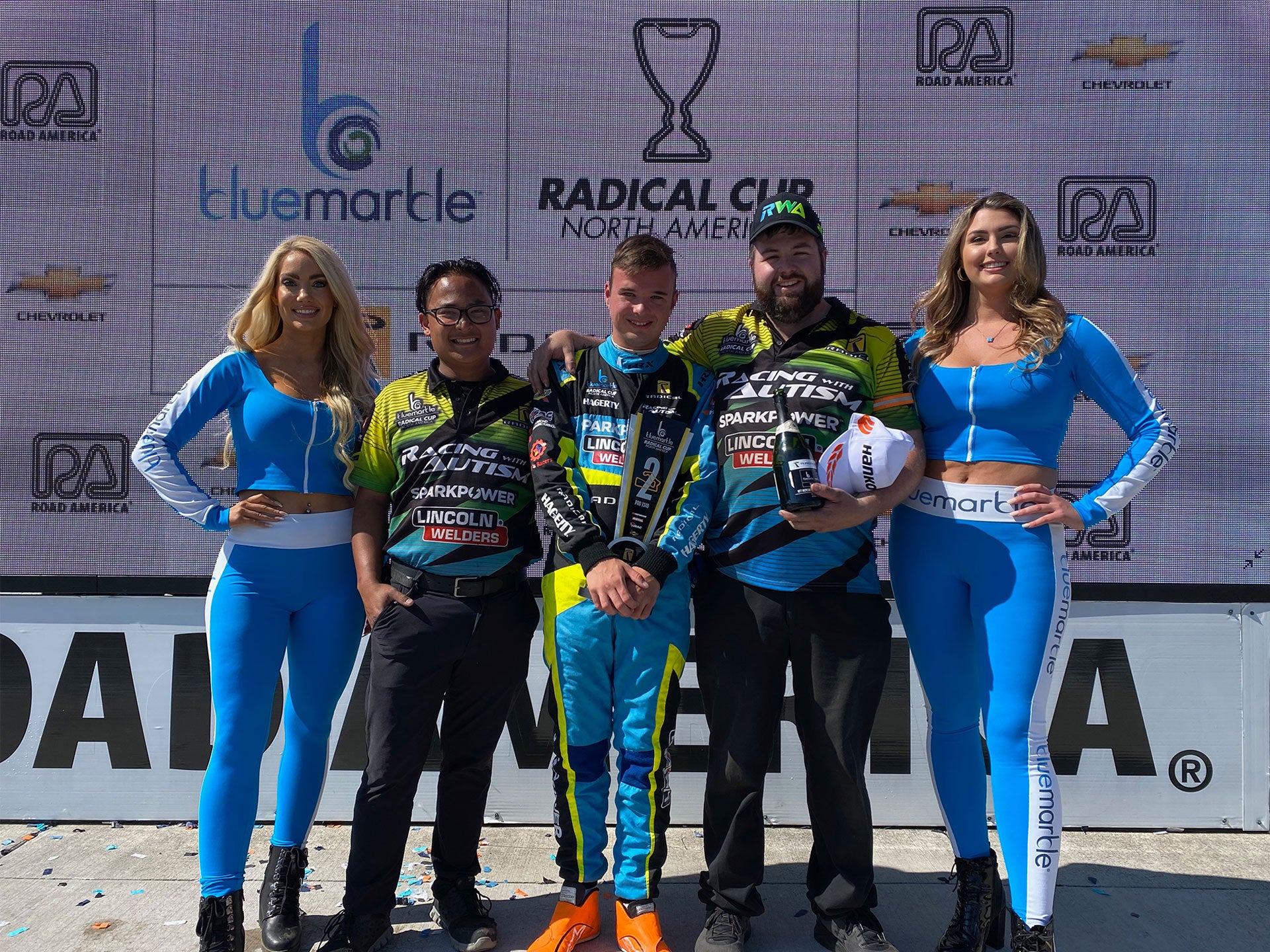 Austin Railey Austin Riley is on the Podium at Road America – Racing With Autism