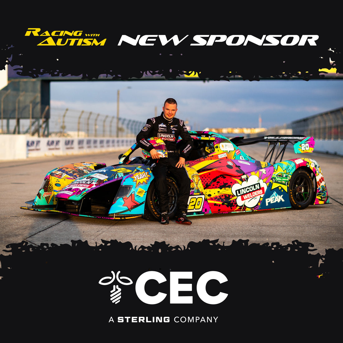 CEC FACILTIES JOINS RACING WITH AUTISM