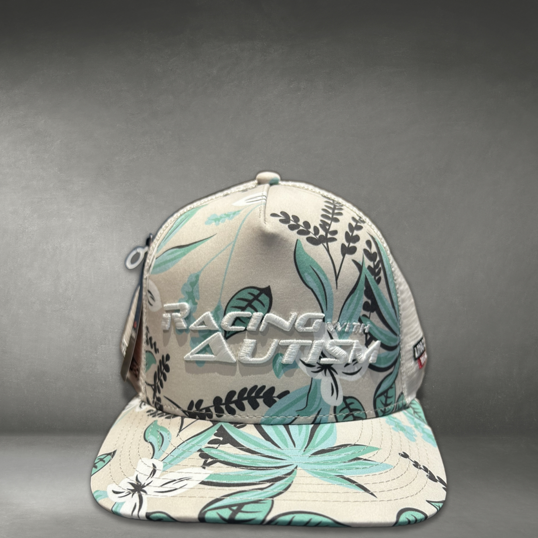 Light Floral Pattern RWA Ball Cap